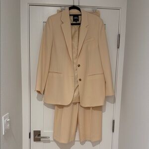Zara Beige Suit Set